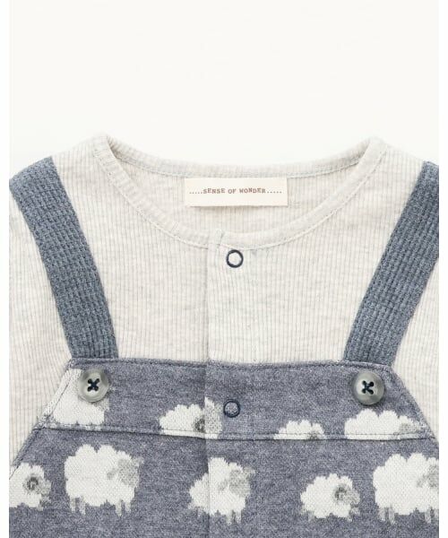sense of wonder / センス オブ ワンダー ロンパース | 【オーガニック】ジャカードカバーオール | 詳細2