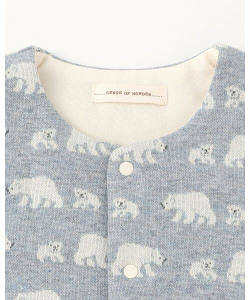 sense of wonder / センス オブ ワンダー ベビー・キッズウエア | 【オーガニック】ジャカードベスト | 詳細2