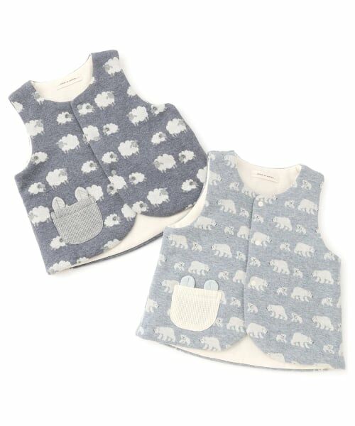 sense of wonder / センス オブ ワンダー ベビー・キッズウエア | 【オーガニック】ジャカードベスト | 詳細6