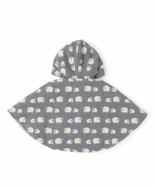 sense of wonder / センス オブ ワンダー ベビー・キッズウエア | 【オーガニック】ジャカードマント【日本製】 | 詳細1