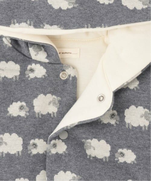 sense of wonder / センス オブ ワンダー ベビー・キッズウエア | 【オーガニック】ジャカードマント【日本製】 | 詳細3
