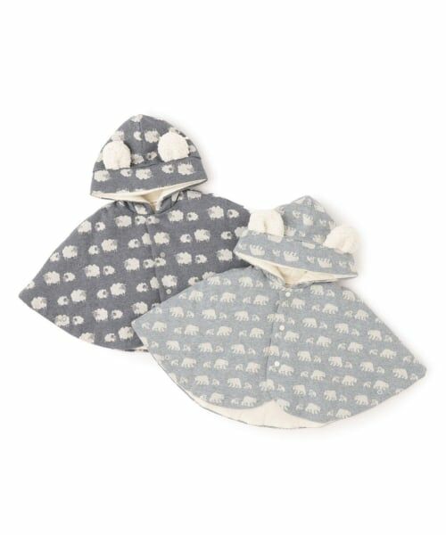 sense of wonder / センス オブ ワンダー ベビー・キッズウエア | 【オーガニック】ジャカードマント【日本製】 | 詳細7