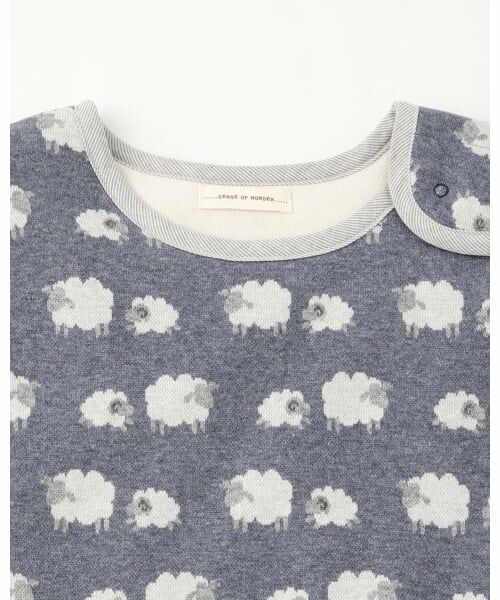 sense of wonder / センス オブ ワンダー ベビー・キッズウエア | 【オーガニック】ジャカードスリーパー | 詳細2
