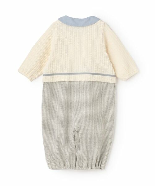 sense of wonder / センス オブ ワンダー ロンパース | ケーブル千鳥2WAYオール【日本製】 | 詳細1