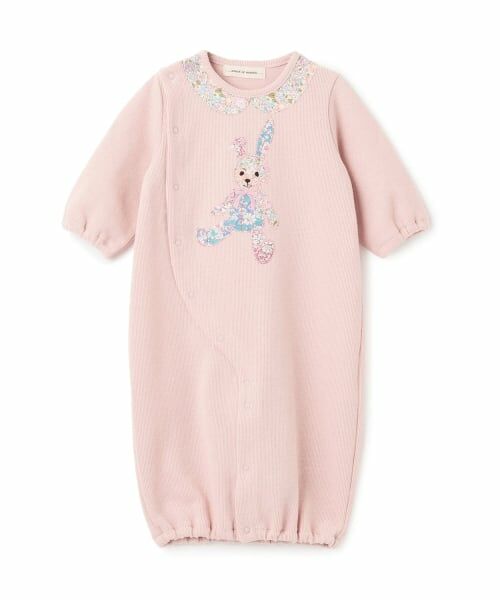 sense of wonder / センス オブ ワンダー ロンパース | リバティウサクマ2WAYオール（ピンク）