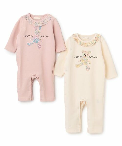 sense of wonder / センス オブ ワンダー ロンパース | リバティウサクマカバーオール | 詳細9