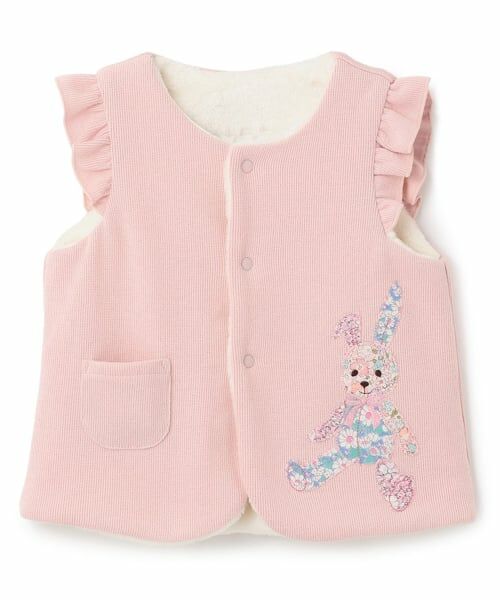 sense of wonder / センス オブ ワンダー ダウンジャケット・ベスト | リバティウサクマベスト（ピンク）