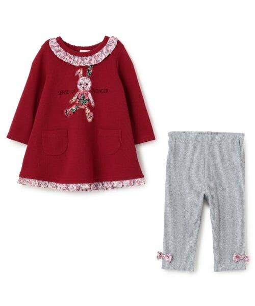 sense of wonder / センス オブ ワンダー ベビー・キッズウエア | リバティウサクマワンピーススーツ | 詳細2
