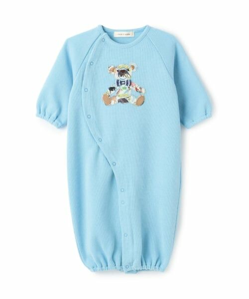 sense of wonder / センス オブ ワンダー ロンパース | キューフォーザズーテディベア2WAYオール（ライト ブルー）