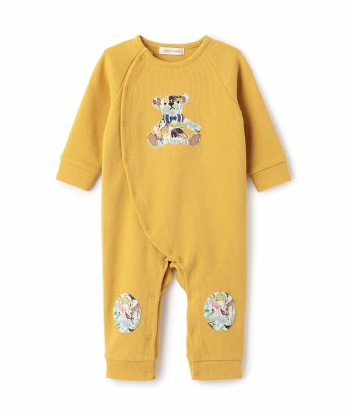 sense of wonder / センス オブ ワンダー ロンパース | キューフォーザズーテディベアカバーオール（カラシ）