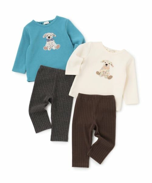 sense of wonder / センス オブ ワンダー ベビー・キッズウエア | リバティアデラジャドッグトレーナースーツ | 詳細11