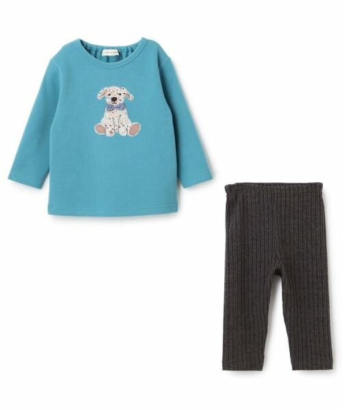 sense of wonder / センス オブ ワンダー ベビー・キッズウエア | リバティアデラジャドッグトレーナースーツ | 詳細2