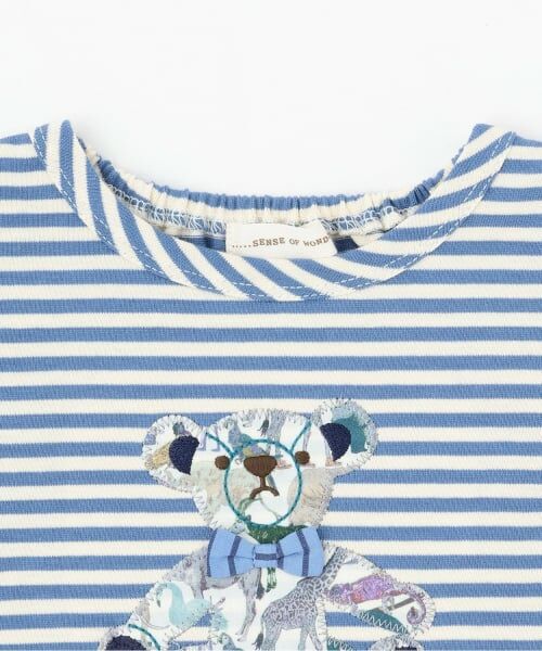 sense of wonder / センス オブ ワンダー ベビー・キッズウエア | キューフォーザズーテディベア長袖Tシャツスーツ | 詳細3