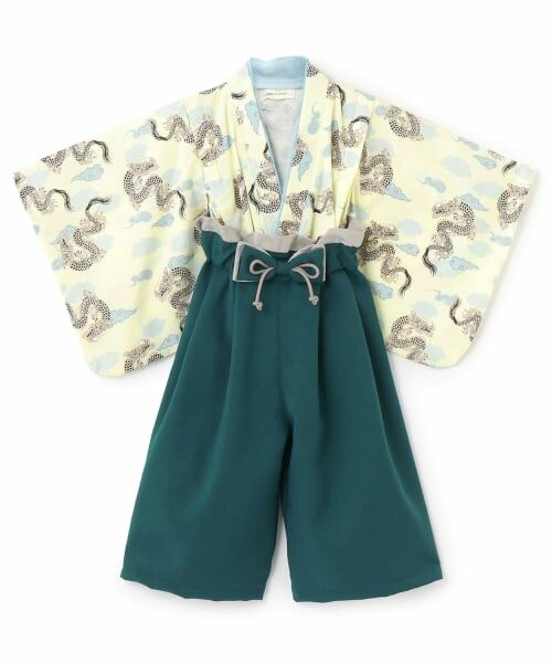 sense of wonder / センス オブ ワンダー セットアップ | Boys袴セット【日本製】（ECRU(キナリ)）