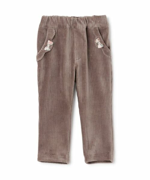 sense of wonder / センス オブ ワンダー その他パンツ | GIRL'Sニットコールパンツ（ココア）