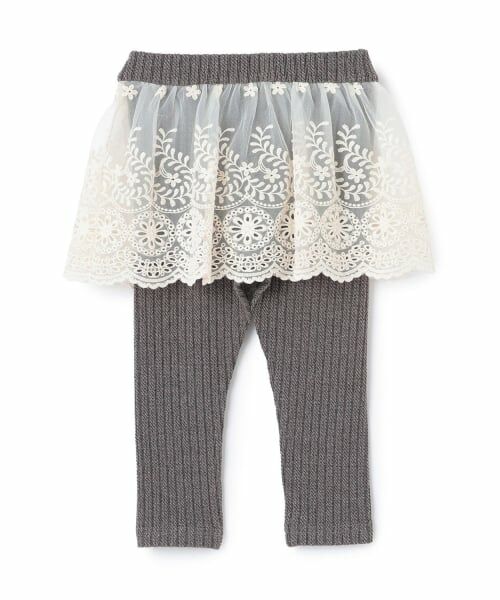 sense of wonder / センス オブ ワンダー レギンス・スパッツ | ケーブルチュールレースレギンス | 詳細1