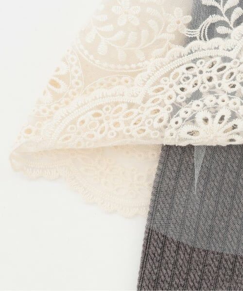 sense of wonder / センス オブ ワンダー レギンス・スパッツ | ケーブルチュールレースレギンス | 詳細4