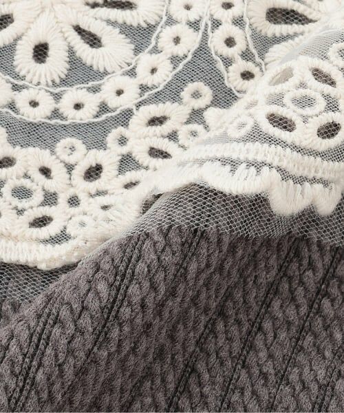 sense of wonder / センス オブ ワンダー レギンス・スパッツ | ケーブルチュールレースレギンス | 詳細6