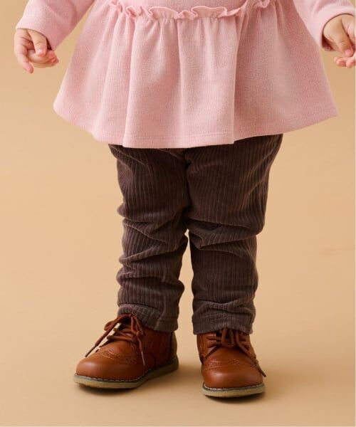 sense of wonder / センス オブ ワンダー その他パンツ | ニットコールくまパンツ（チャコール）