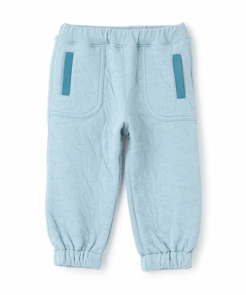 sense of wonder / センス オブ ワンダー その他パンツ | リバティカーズニットキルトパンツ（ブルー）