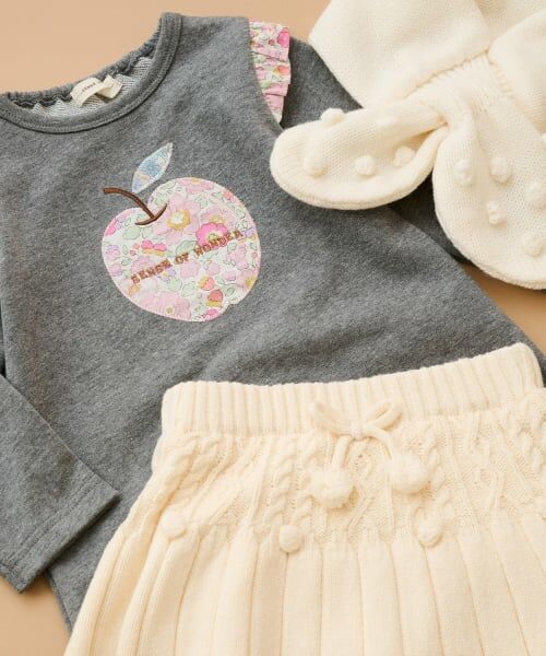 sense of wonder / センス オブ ワンダー ショート・ハーフ・半端丈パンツ | インナーパンツつきニットスカート | 詳細10