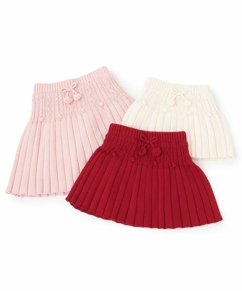 sense of wonder / センス オブ ワンダー ショート・ハーフ・半端丈パンツ | インナーパンツつきニットスカート | 詳細6