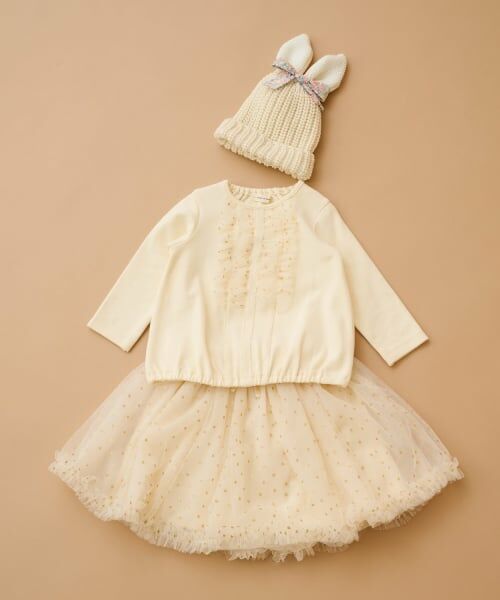 sense of wonder / センス オブ ワンダー ミニ・ひざ丈スカート | キラキラドットスカート | 詳細12