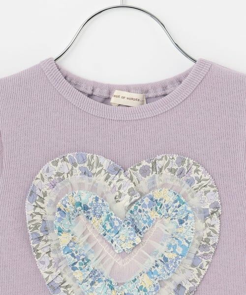 sense of wonder / センス オブ ワンダー スウェット | リバティハートフリルトレーナー | 詳細2