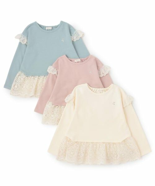 sense of wonder / センス オブ ワンダー その他トップス | 裾チュールレースチュニック | 詳細10