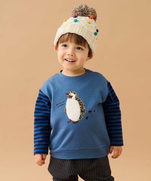 sense of wonder / センス オブ ワンダー スウェット | リバティペンギントレーナー（ブルー）