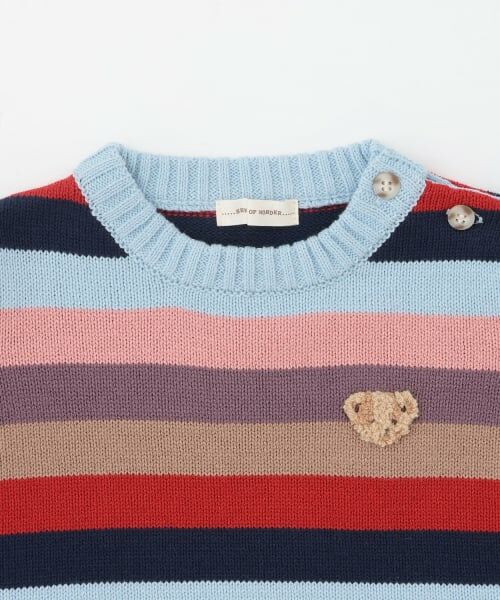 sense of wonder / センス オブ ワンダー ニット・セーター | マルチボーダーセーター | 詳細2