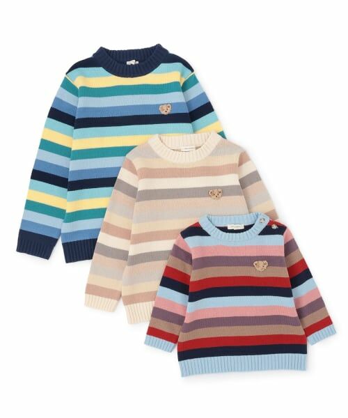 sense of wonder / センス オブ ワンダー ニット・セーター | マルチボーダーセーター | 詳細6