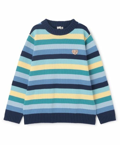 sense of wonder / センス オブ ワンダー ニット・セーター | マルチボーダーセーター | 詳細8