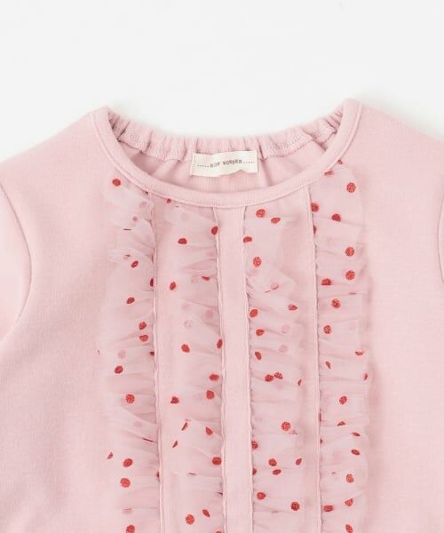 sense of wonder / センス オブ ワンダー Tシャツ | キラキラドットフリルプルオーバー | 詳細2