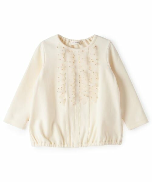 sense of wonder / センス オブ ワンダー Tシャツ | キラキラドットフリルプルオーバー | 詳細7