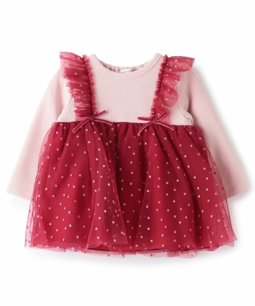 sense of wonder / センス オブ ワンダー その他トップス | キラキラドットチュニック（赤）