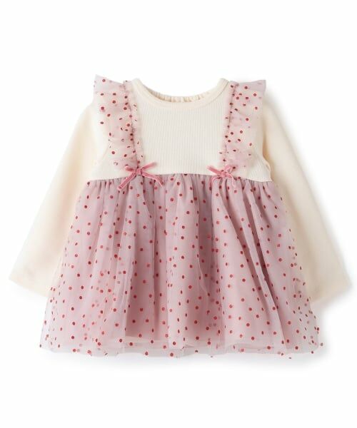 sense of wonder / センス オブ ワンダー その他トップス | キラキラドットチュニック（ピンク）