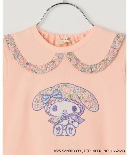 sense of wonder / センス オブ ワンダー スウェット | 【マイメロディ】リバティファブリックアップリケトレーナー | 詳細2