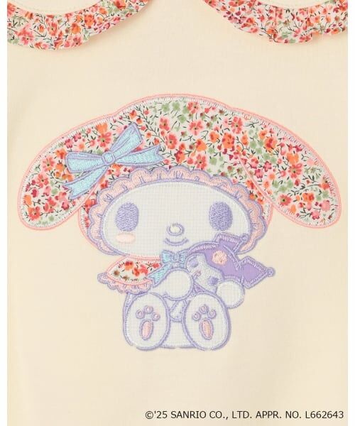 sense of wonder / センス オブ ワンダー スウェット | 【マイメロディ】リバティファブリックアップリケトレーナー | 詳細4