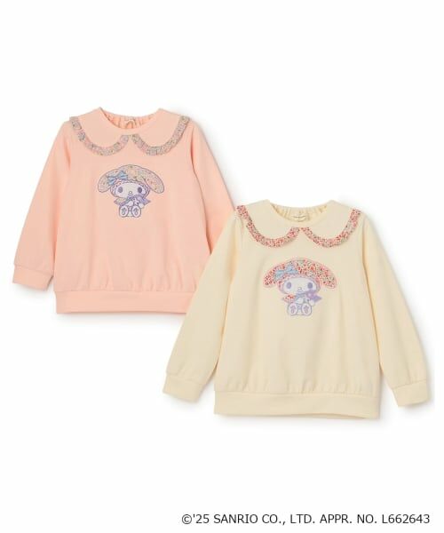 sense of wonder / センス オブ ワンダー スウェット | 【マイメロディ】リバティファブリックアップリケトレーナー | 詳細9