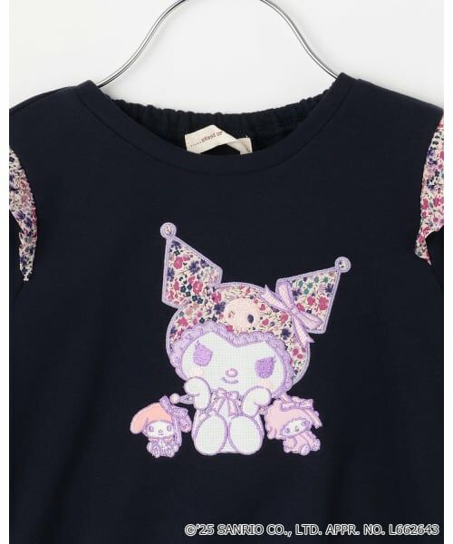 sense of wonder / センス オブ ワンダー スウェット | 【クロミ】リバティファブリックアップリケトレーナー | 詳細2