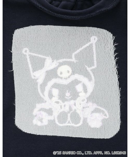 sense of wonder / センス オブ ワンダー スウェット | 【クロミ】リバティファブリックアップリケトレーナー | 詳細5