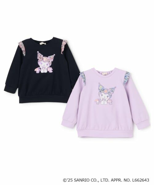 sense of wonder / センス オブ ワンダー スウェット | 【クロミ】リバティファブリックアップリケトレーナー | 詳細9