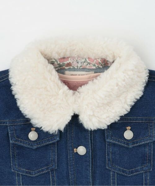 sense of wonder / センス オブ ワンダー ブルゾン | 3WAYティペットつきニットデニムジャケット | 詳細6
