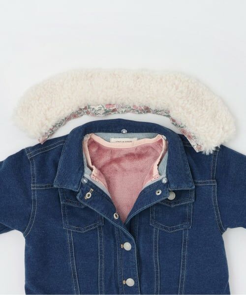 sense of wonder / センス オブ ワンダー ブルゾン | 3WAYティペットつきニットデニムジャケット | 詳細7