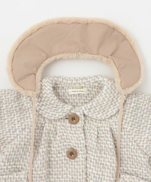 sense of wonder / センス オブ ワンダー ブルゾン | ティペットつきロービングコート | 詳細3