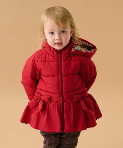 sense of wonder / センス オブ ワンダー ブルゾン | GIRL'S蓄熱中わたブルゾン（赤）