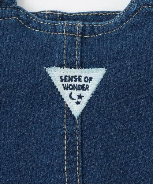 sense of wonder / センス オブ ワンダー ミニ丈・ひざ丈ワンピース | ニットデニムジャンパースカート | 詳細4