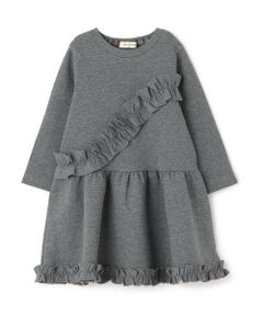 sense of wonder / センス オブ ワンダー ミニ丈・ひざ丈ワンピース | ダンボールフリルワンピース