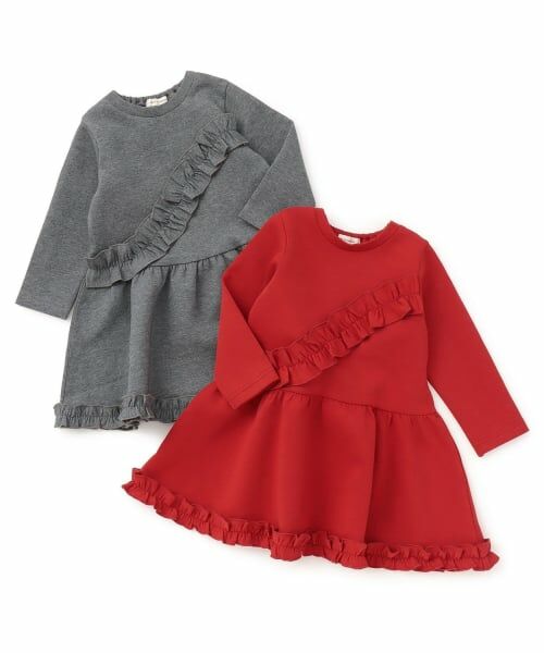 sense of wonder / センス オブ ワンダー ミニ丈・ひざ丈ワンピース | ダンボールフリルワンピース | 詳細6